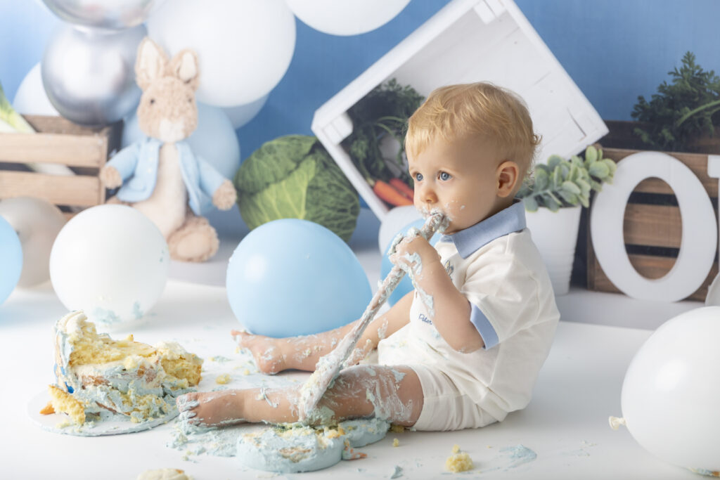 Cake smash photography