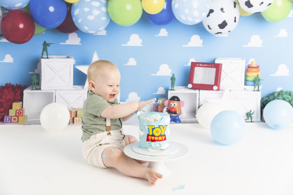 cake smash photography