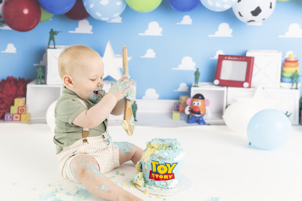 cake smash photography