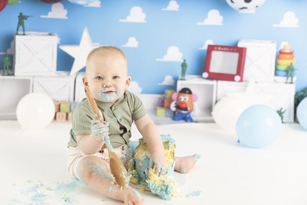 cake smash photography