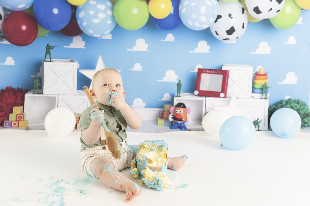 cake smash photography