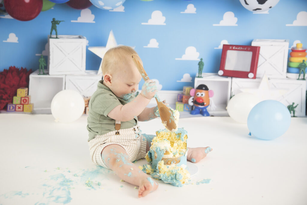 cake smash photography