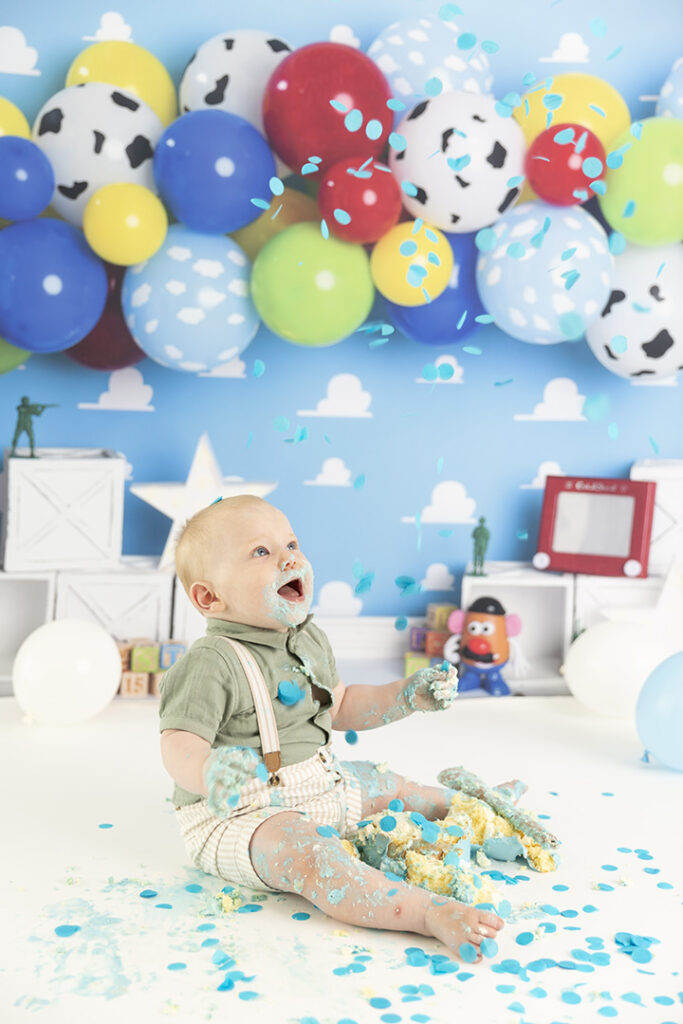 cake smash photography