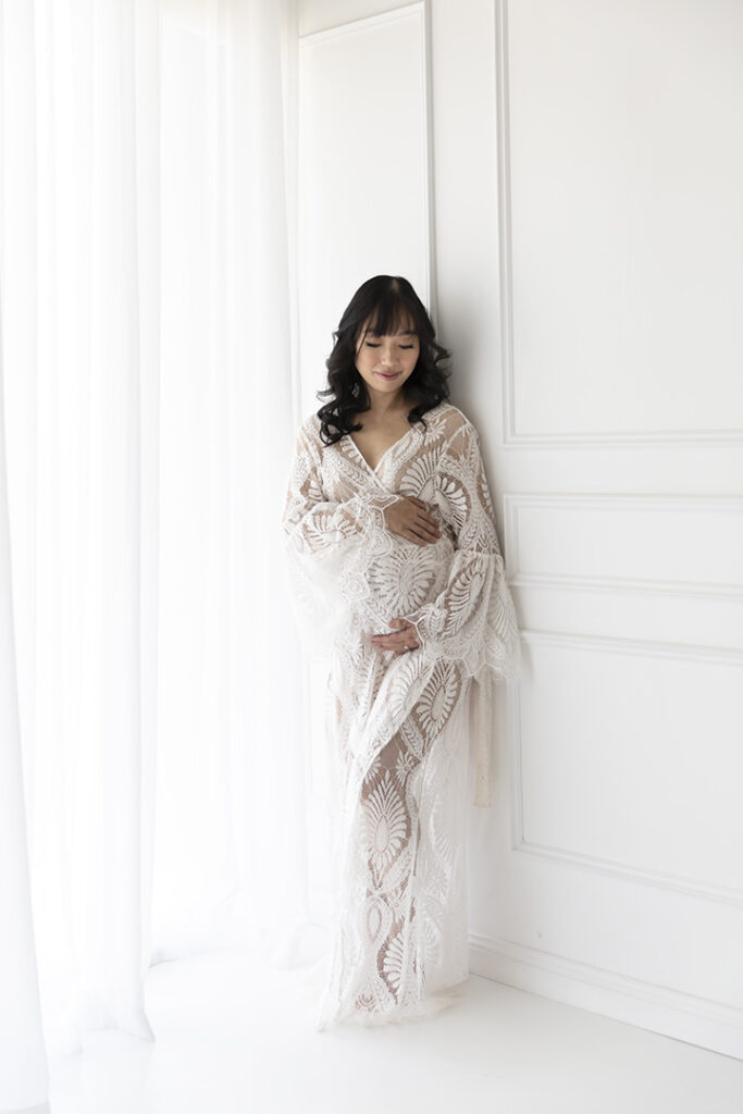 Studio Maternity With Lavender Lane Photography