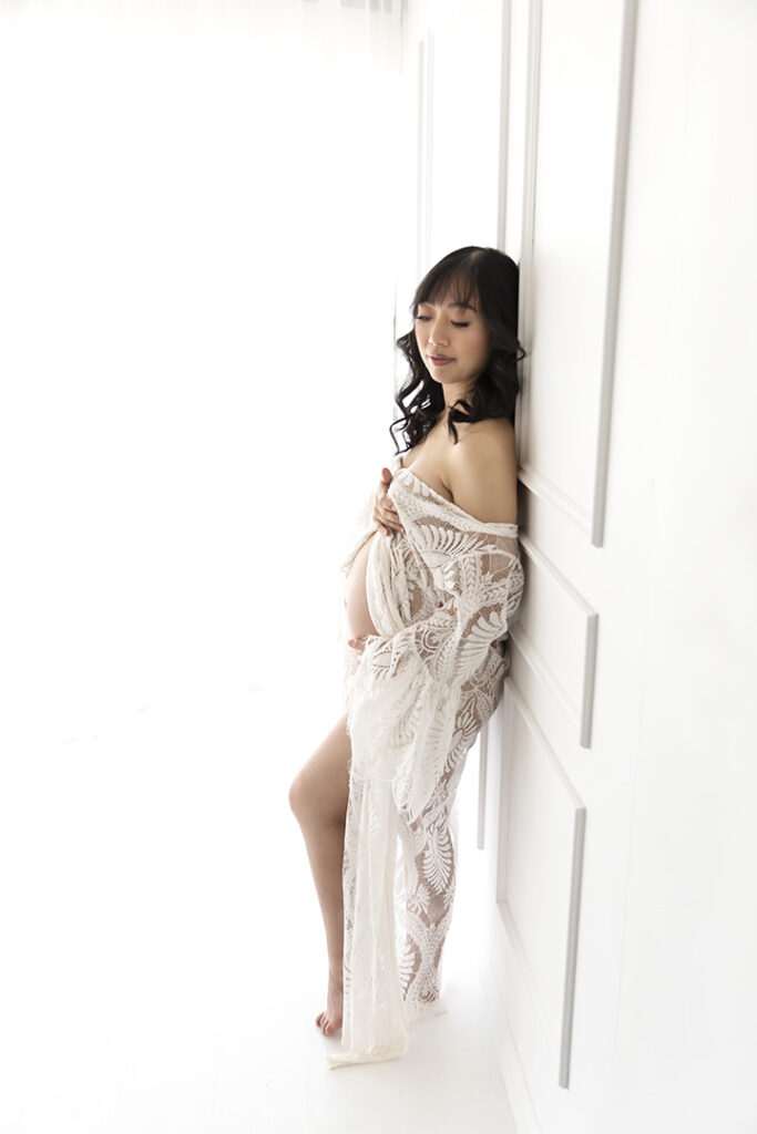 Studio Maternity With Lavender Lane Photography