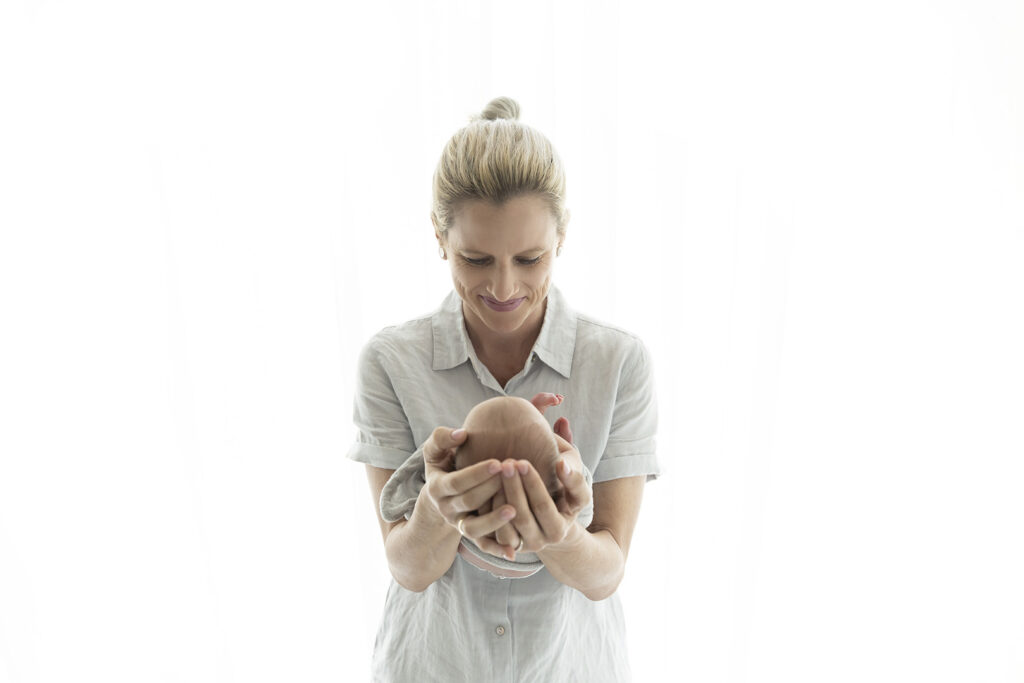 Newborn At Lavender Lane Photography Brisbane