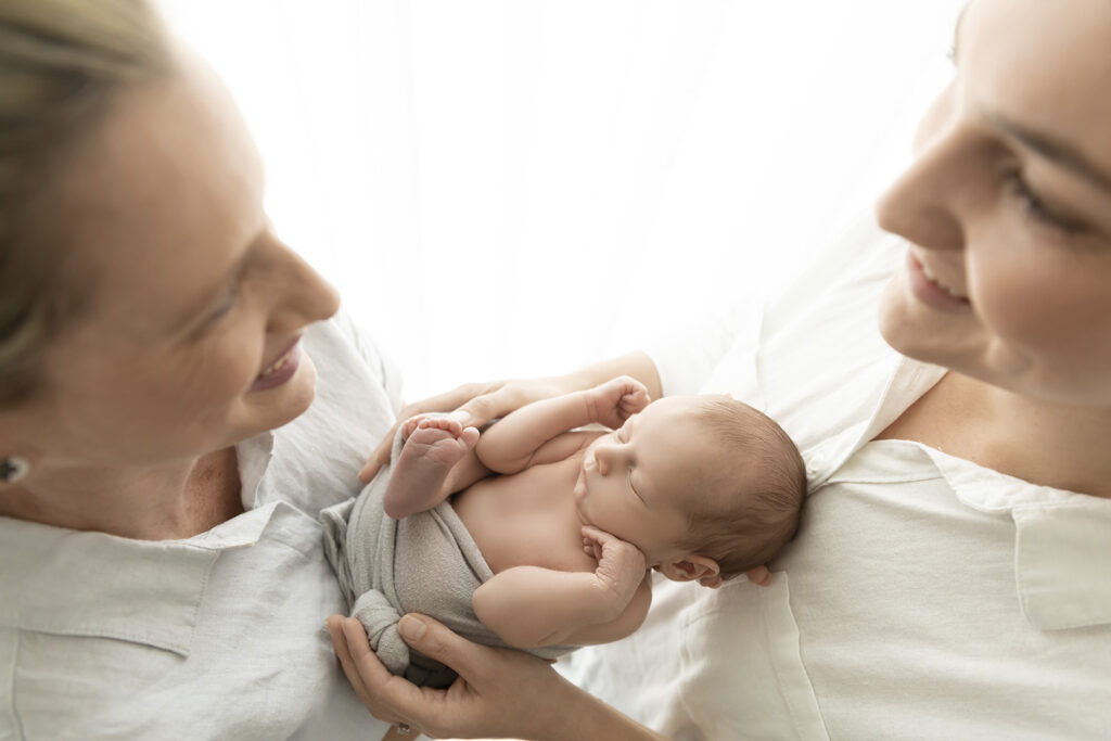 Newborn At Lavender Lane Photography Brisbane