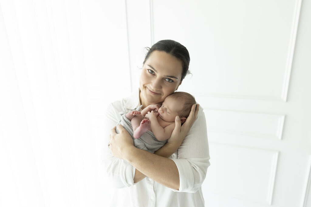 Newborn At Lavender Lane Photography Brisbane
