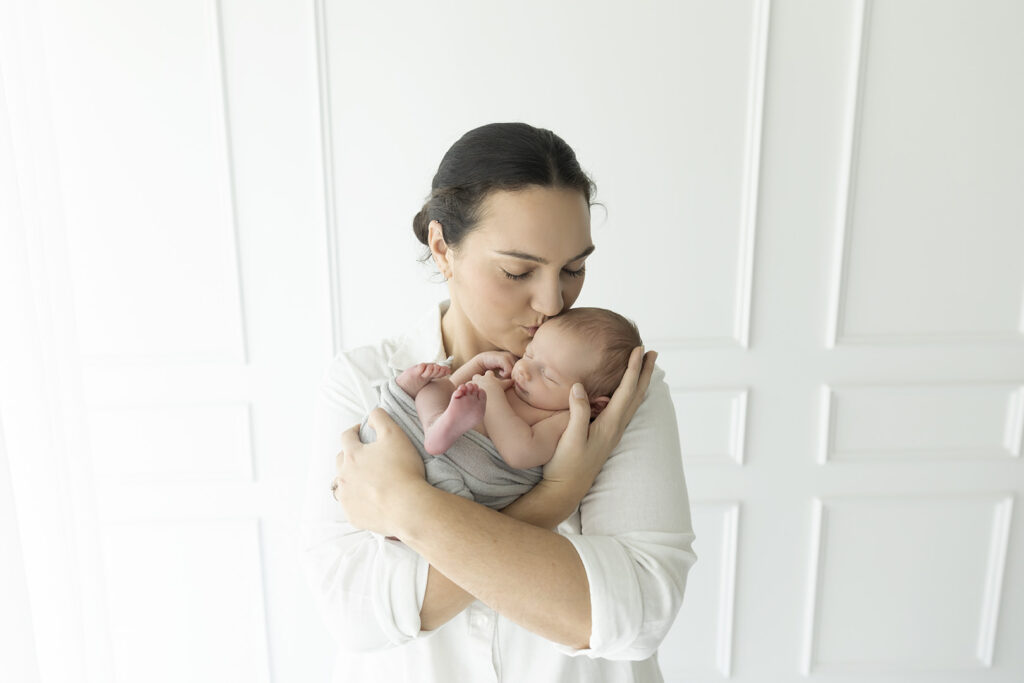 Newborn At Lavender Lane Photography Brisbane