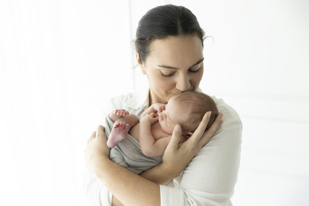 Newborn At Lavender Lane Photography Brisbane