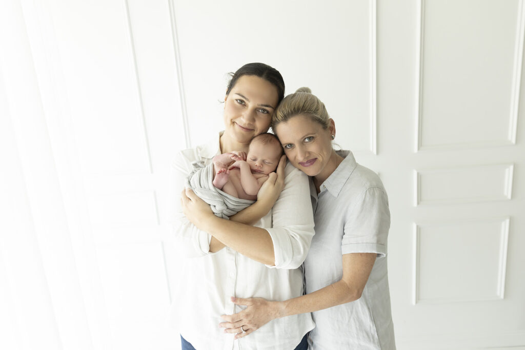 Newborn At Lavender Lane Photography Brisbane