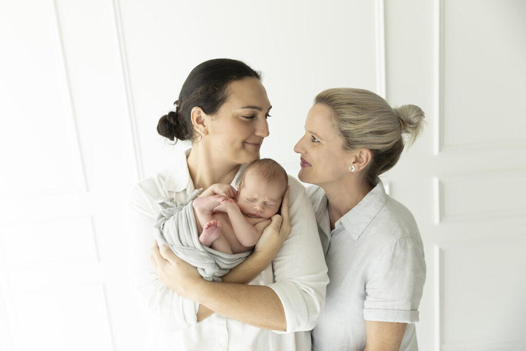 Newborn At Lavender Lane Photography Brisbane