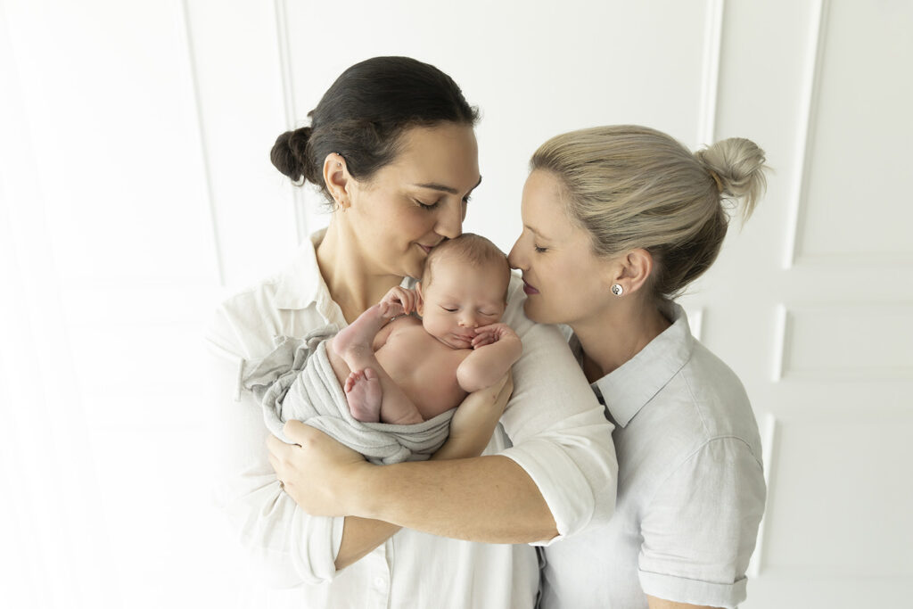 Newborn At Lavender Lane Photography Brisbane