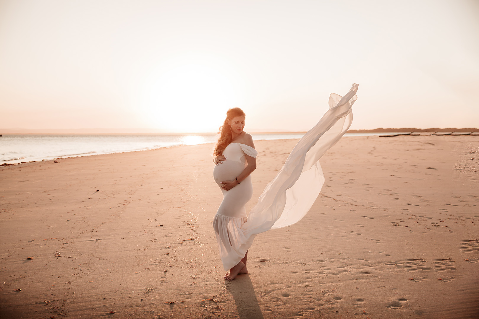 A Maternity Photography Session at Bribie Island