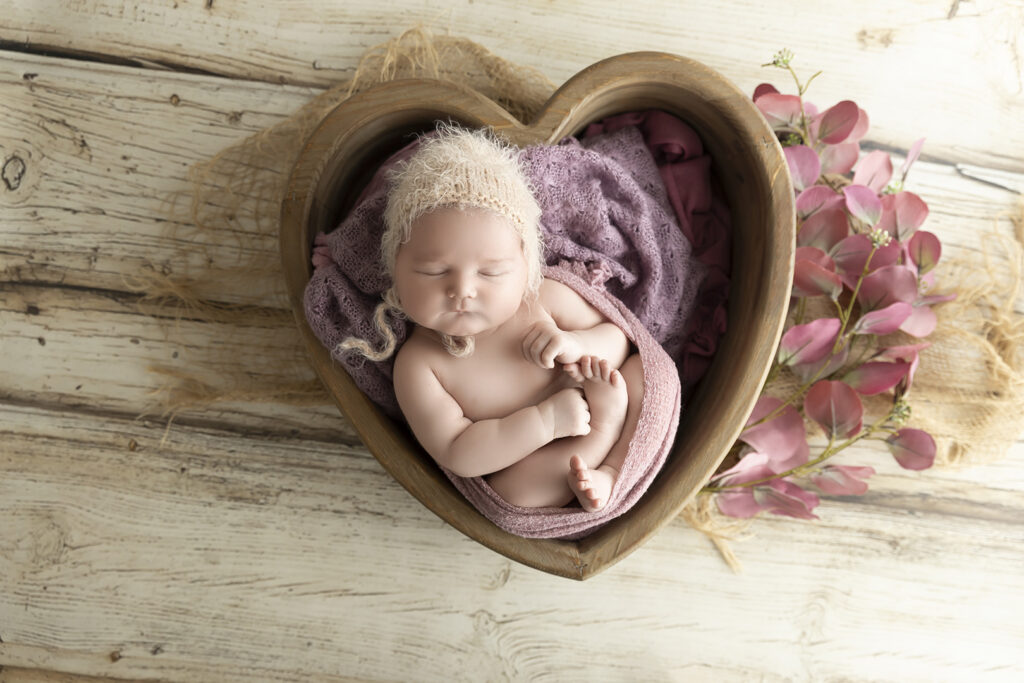 Pink Newborn Photos Brisbane
