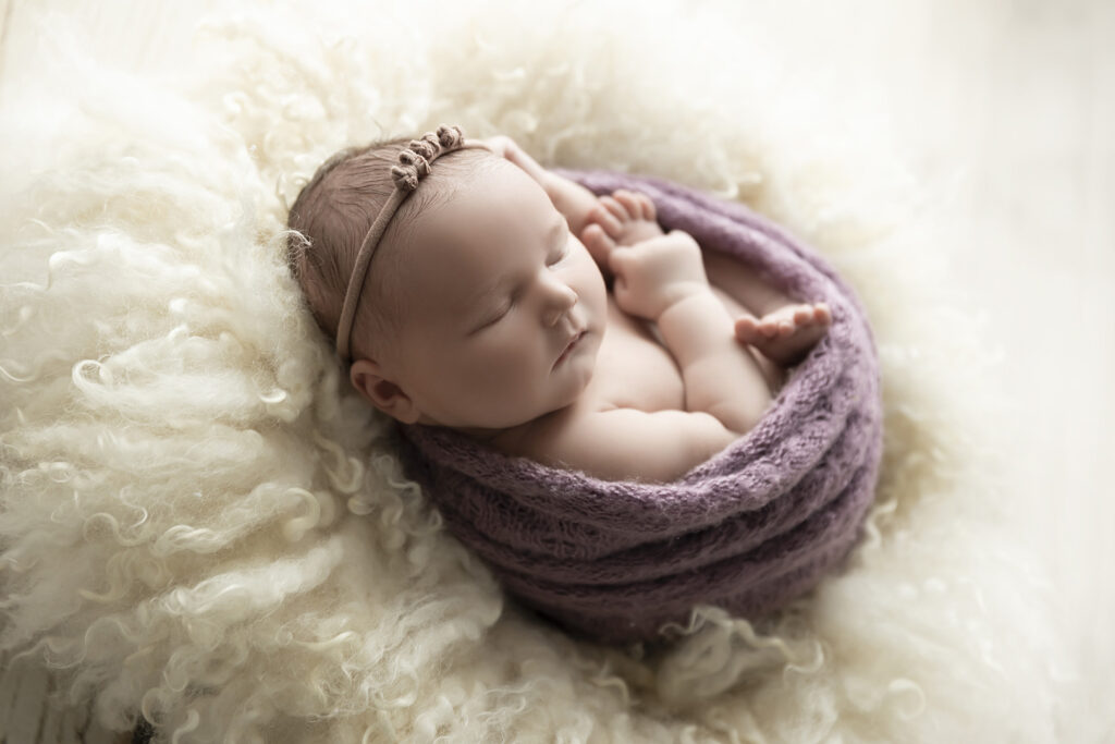 Pink Newborn Photos Brisbane