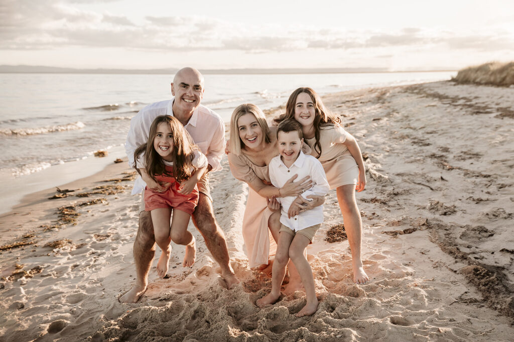 Family Beach Photographer Brisbane