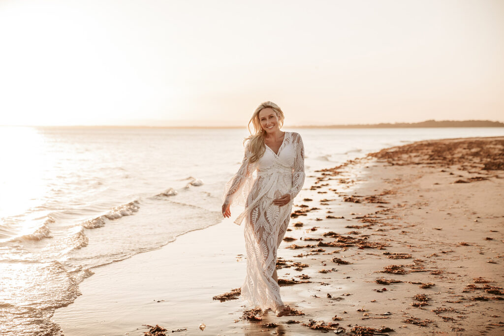 Golden Maternity Photos