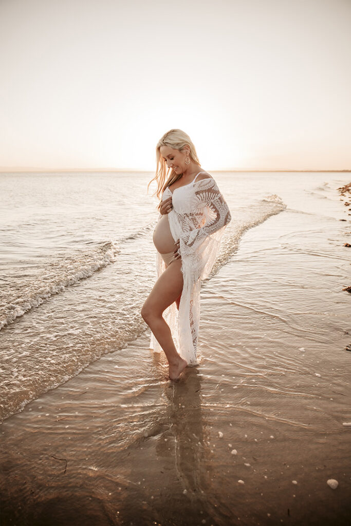 Golden Maternity Photos