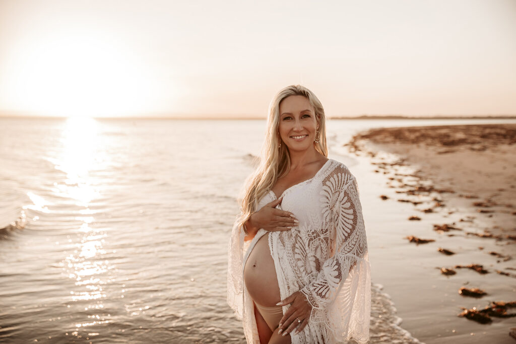 Golden Maternity Photos