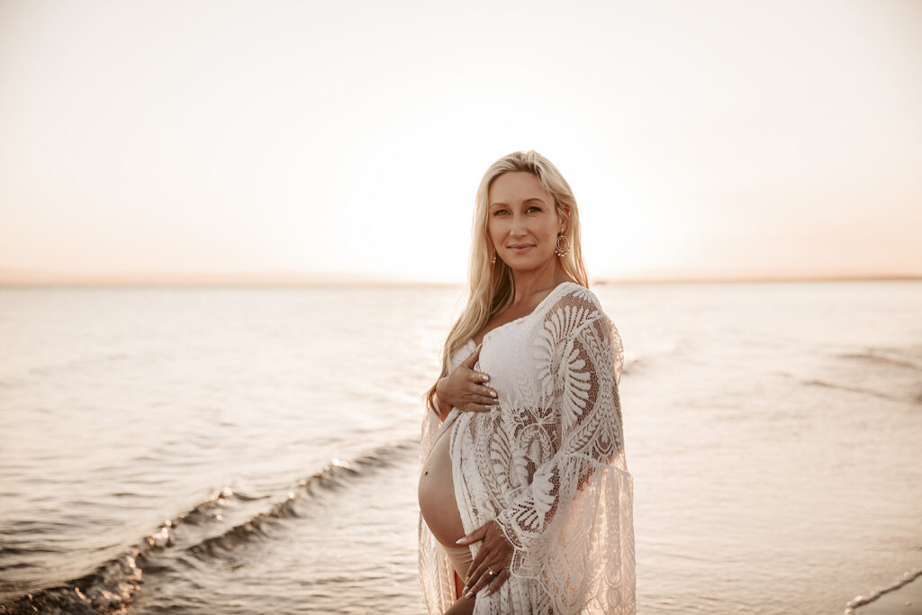 Golden Maternity Photos