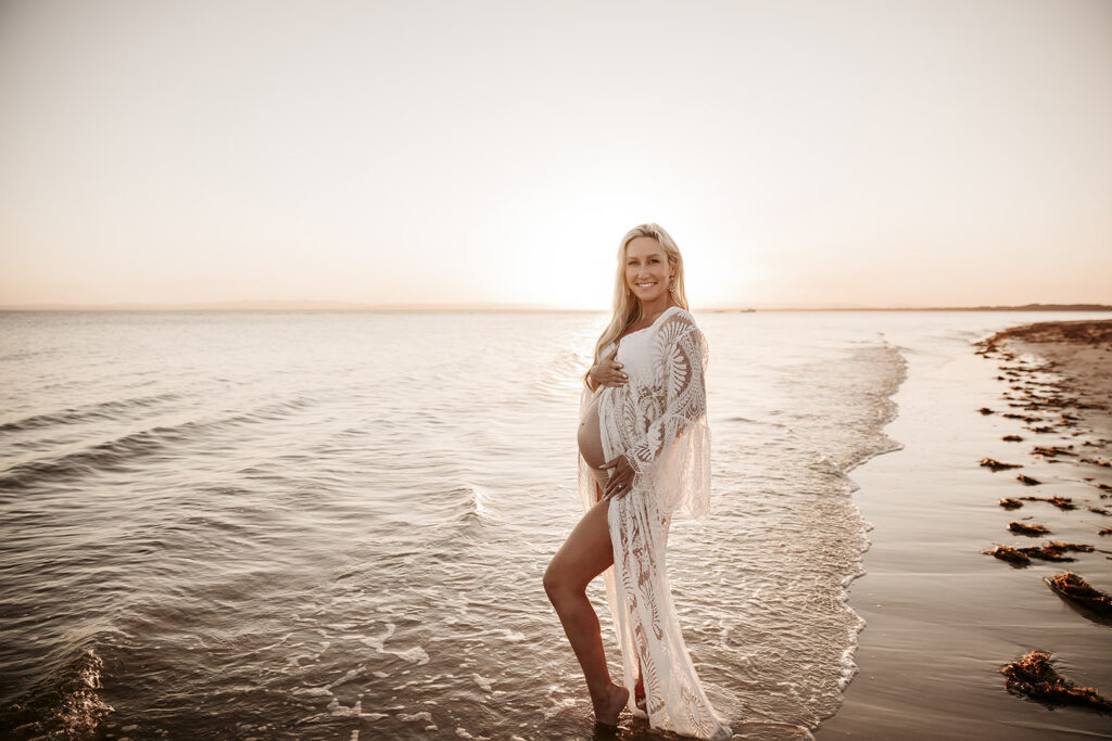 Golden Maternity Photos