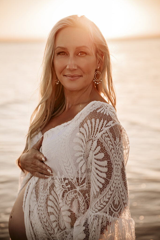 Golden Maternity Photos