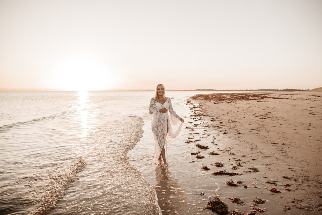 Golden Maternity Photos