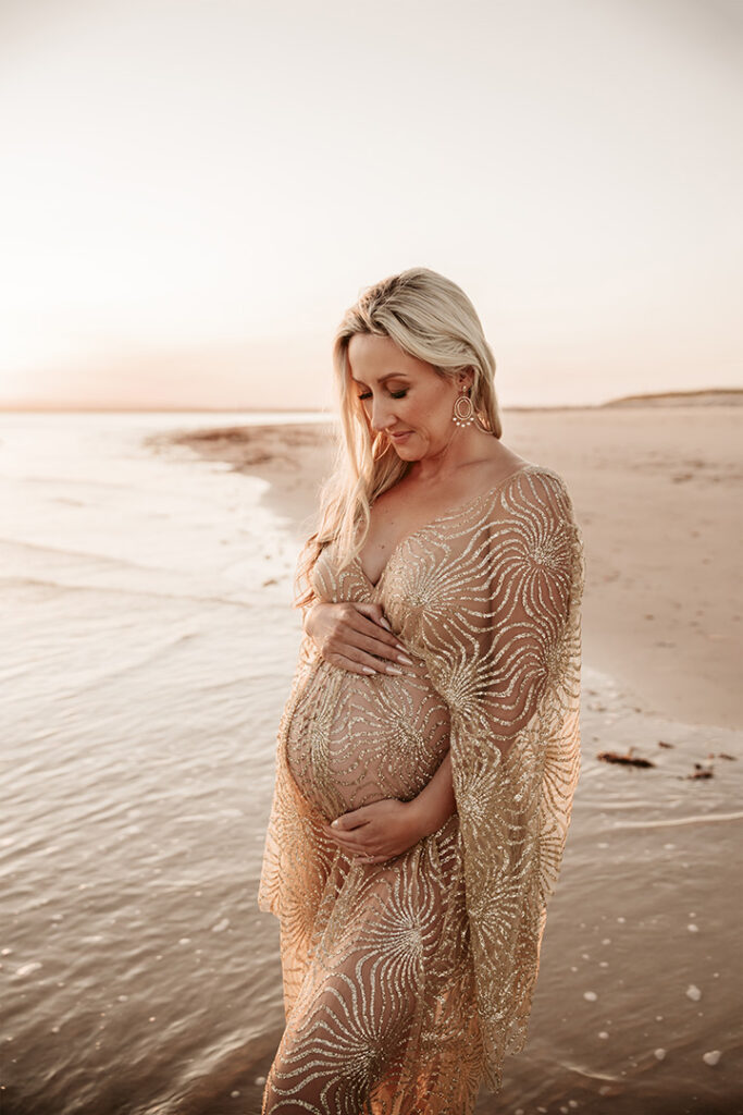 Golden Maternity Photos