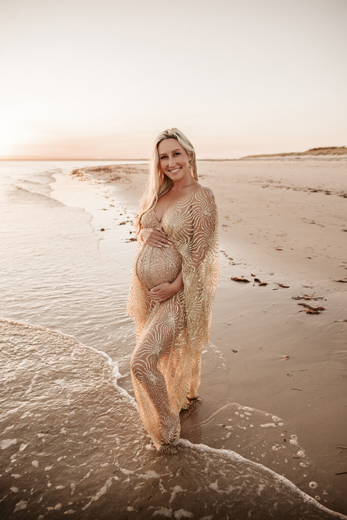 Golden Maternity Photos