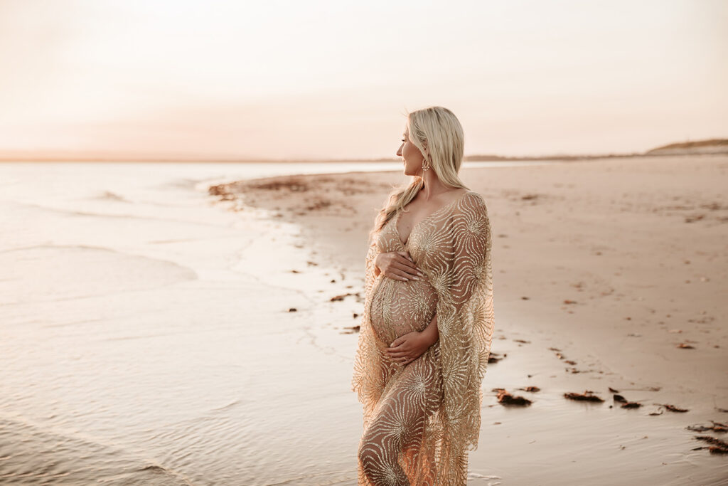 Golden Maternity Photos