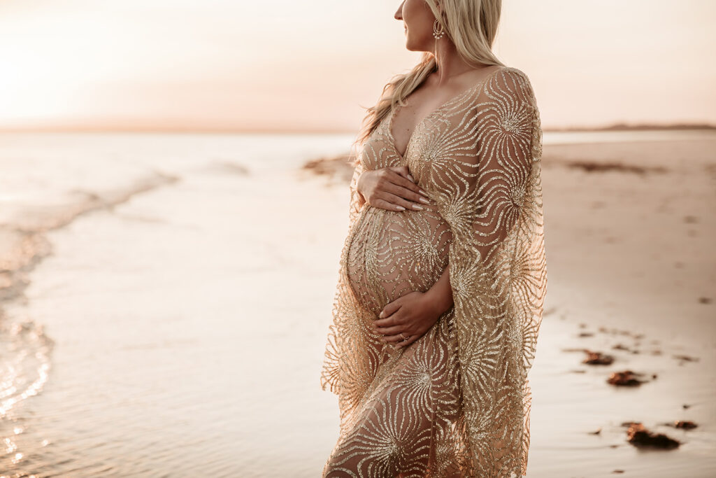 Golden Maternity Photos