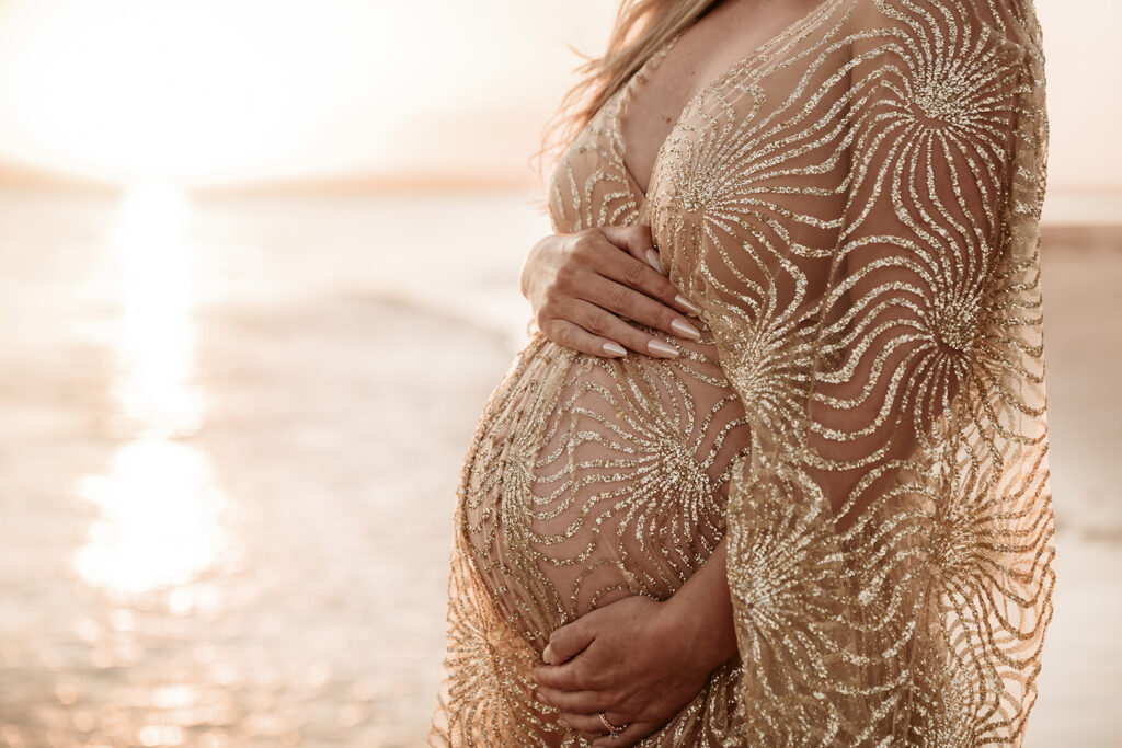 Golden Maternity Photos
