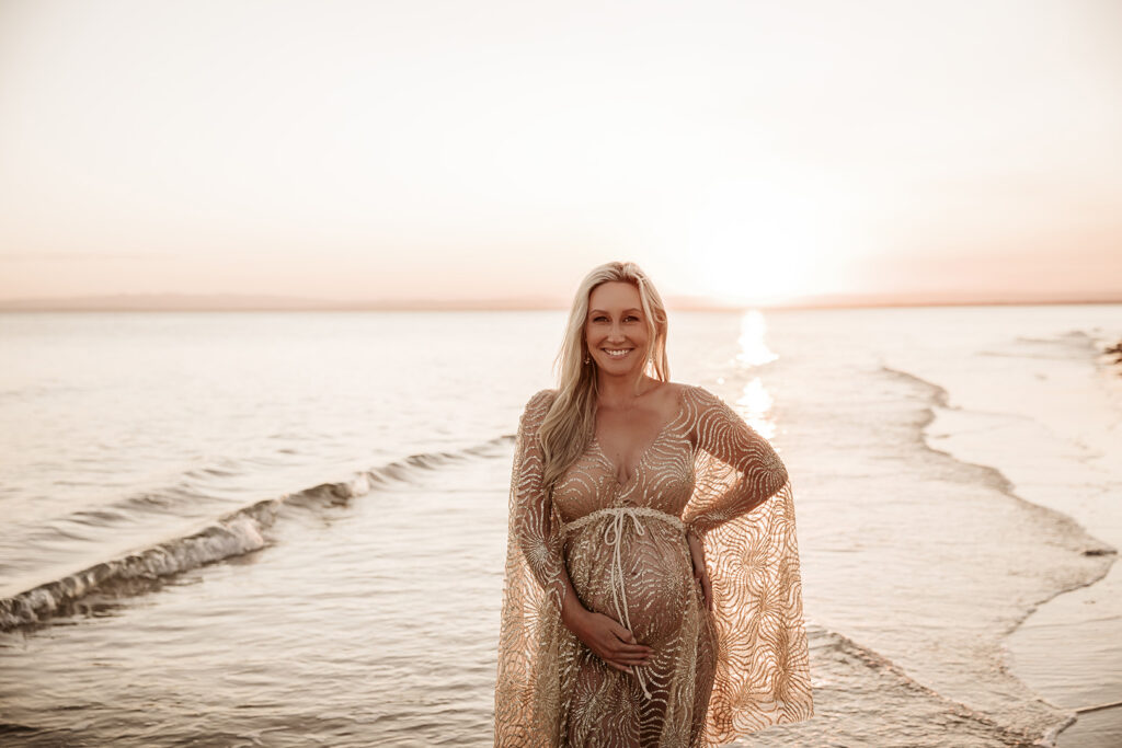 Golden Maternity Photos