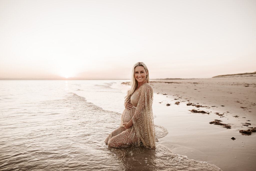 Golden Maternity Photos